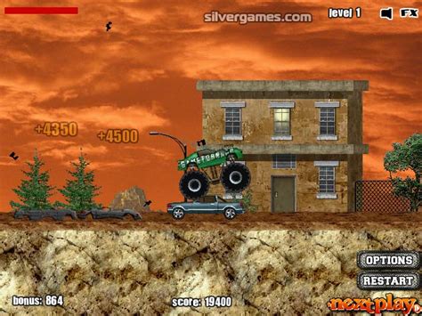 Monster Truck Demolisher Graj Online Na SilverGames