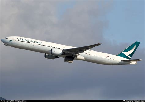 B HNG Cathay Pacific Boeing 777 367 Photo By Wanping Chen ID 947675