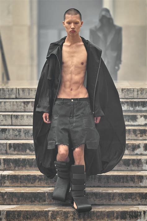 Every Look From Rick Owens Spring Summer Menswear