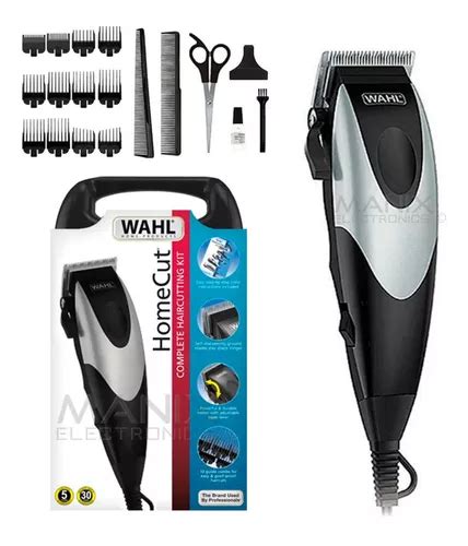 Máquina Cortapelo Casera Wahl Homecut Kit 20 Piezas Estuche Cuotas