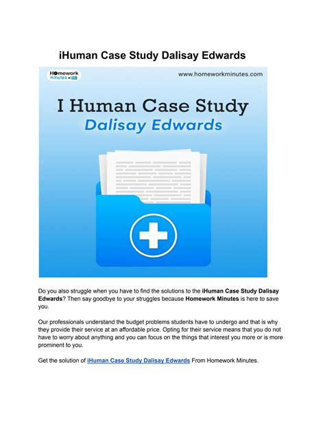 IHuman Case Study Dalisay Edwards By Albertlee33 Issuu