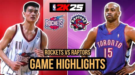 Nba K Houston Rockets Vs Toronto Raptors Game Highlights Youtube