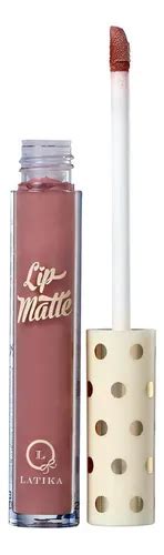 Lápiz labial líquido Latika Lip Matte Nude No 31 4 ml Blz MercadoLibre