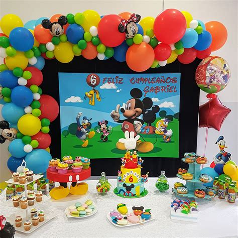 Allestimento Completo Per Compleanno A Tema Topolino Mandala Balloon