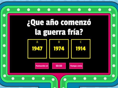 Guerra Fria Gameshow Quiz