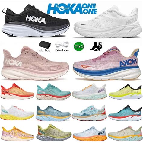 Hokas One One Clifton 9 Bondi 8 Running Shoes Wide Sneakers For Men And