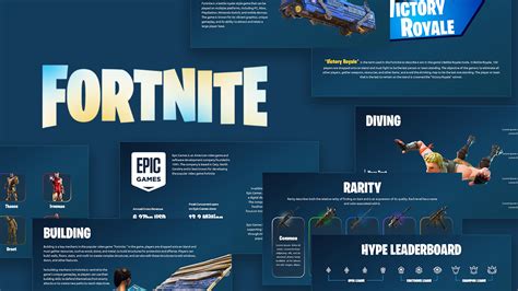 Free Google Slides Animated Fortnite Theme Template Powerpoint