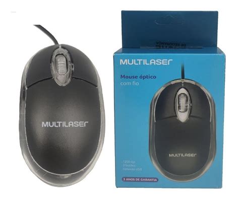 Mayber Eletrônicos e Acessórios Mouse Usb Óptico Classic Preto