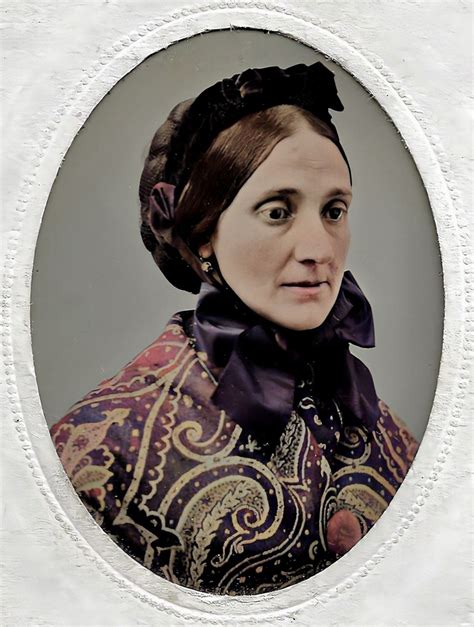 Demure Tintype Circa 1870 Colorized Ann Longmore Etheridge Flickr