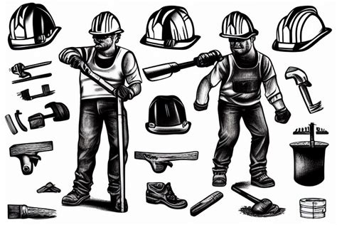 Hardhat Tattoo Ideas | TattoosAI