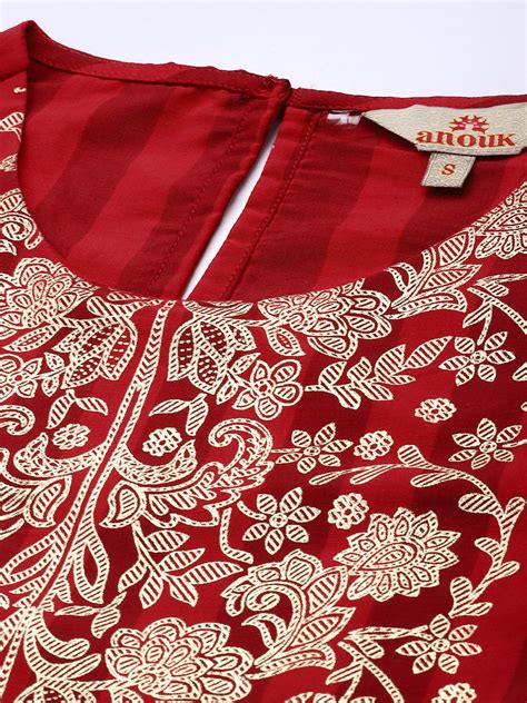 Anouk Ethnic Motifs Printed Regular Kurta With Palazzos