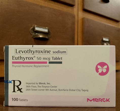 Levothyroxine Sodium Euthyrox 50mcg Tablet Meds For All