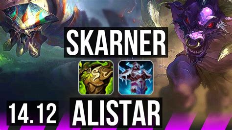 Skarner Kai Sa Vs Alistar Lucian Sup Rank Skarner