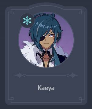 Kaeya What Happened To Your Eyepatch Genshin Impact HoYoLAB