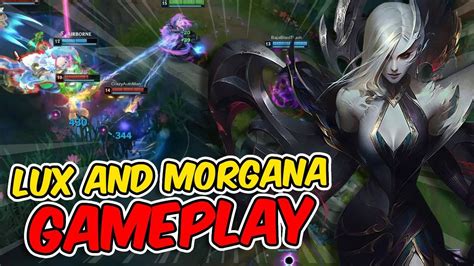 Im Boosted Lux And Morgana League Of Legends S14 Youtube