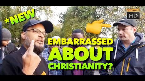 NEW Embarrassed About Christianity Hashim Vs Christian Speakers