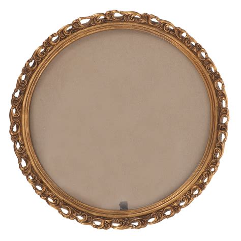 Hokarua Antique Oval Picture Frame Dual Use Vintage Photo Frame