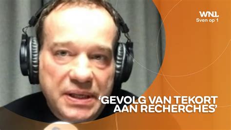 Misdaadjournalist Mick Van Wely Vreest Toename Geweld Ik Houd Mijn