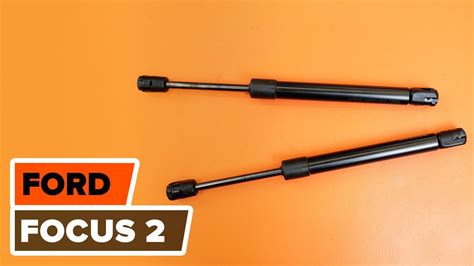 How To Change Tailgate Struts On Ford Focus 2 Tutorial Autodoc Youtube