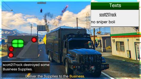 Oppressor Griefer Made A Terrible Mistake Destroying MY Cargo On GTA 5