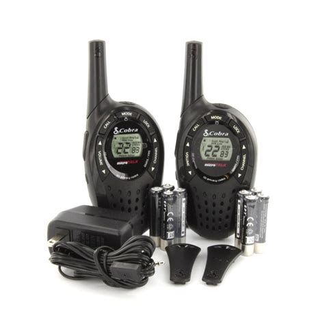 Radio Communication Walkie Talkies Two Way Radios Black Cobra Cxt