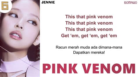 Blackpink Pink Venom Easy Lyrics Indo Sub By Gomawo Youtube