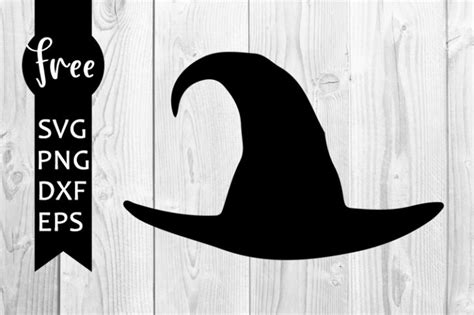 Witch hat svg free, halloween svg, hat svg, instant download ...