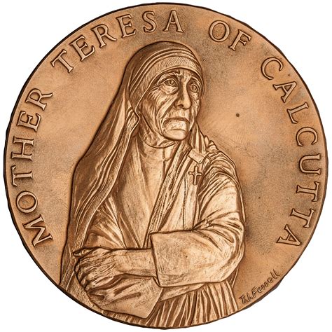 File:Mother Teresa Congressional Gold Medal (front).jpg - Wikimedia Commons