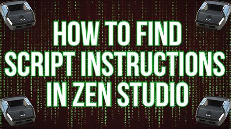 How To Find Instructions For MOST Scripts In Zen Studio Cronus Zen