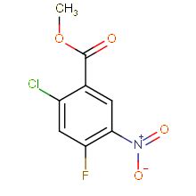 现货供应ChemShuttleMethyl 2 chloro 4 fluoro 5 nitrobenzoate 纯度97 00