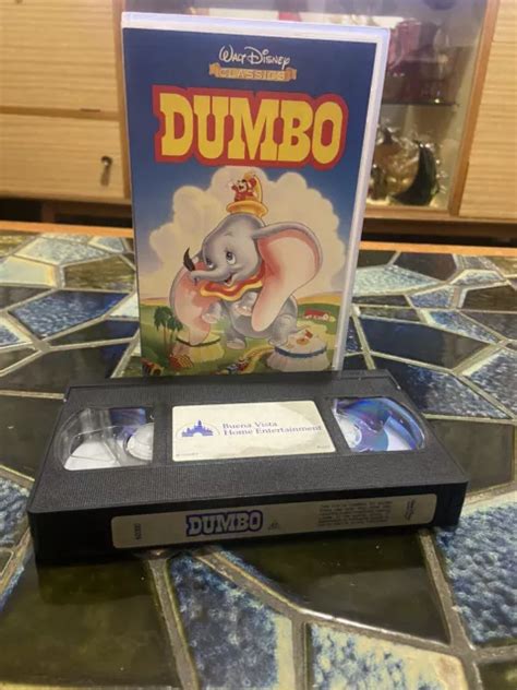 Walt Disney Classics Dumbo Vintage Movie Vhs Video Tape