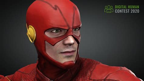 The Flash - CW show 3D model rigged | CGTrader