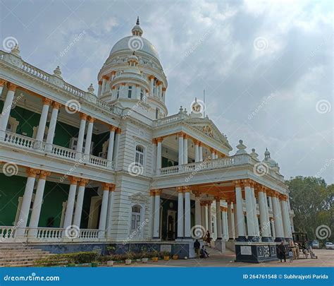 The Majestic View Of The Lalitha Mahal Palace Hotel In Mysore Editorial