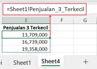 Cara Membuat Rumus Beda Sheet Di Excel Excelandor