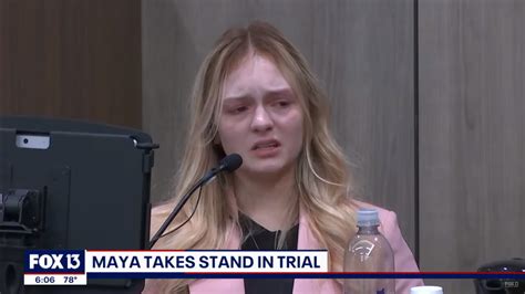 Sarasota Take Care Of Maya Trial Maya Kowalski Takes The Stand