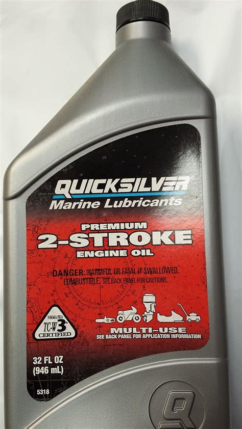 Amazon Mercury Quicksilver Premium Cycle Stroke Outboard Oil