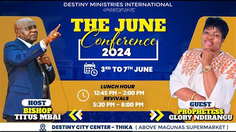 DAY 4 REVIVAL SERVICE JUNE CONFERENCE 2024 PROPHETESS GLORY