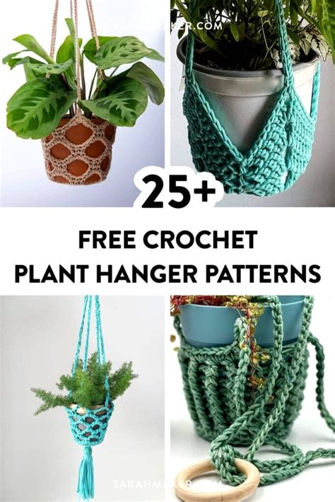 Crochet Plant Hangers A Fun And Stylish Way To Display Your Plants