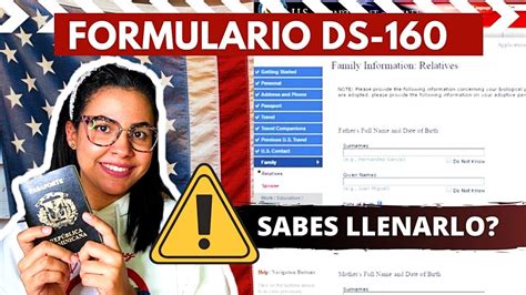 Formulario De Solicitud De Visa Ds Image To U