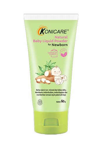 Konicare Natural Baby Liquid Powder For Newborn Tube Gr Konimex