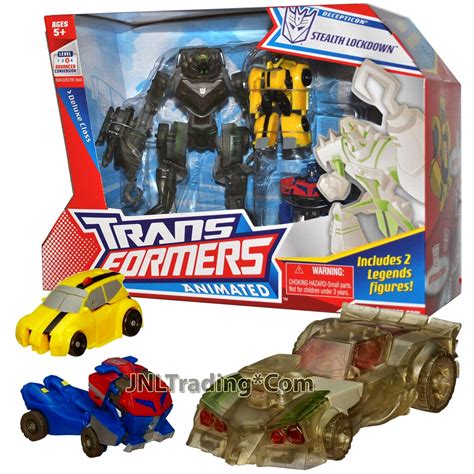 Transformer Animated Exclusive Pack Figure Deluxe Class Stealth