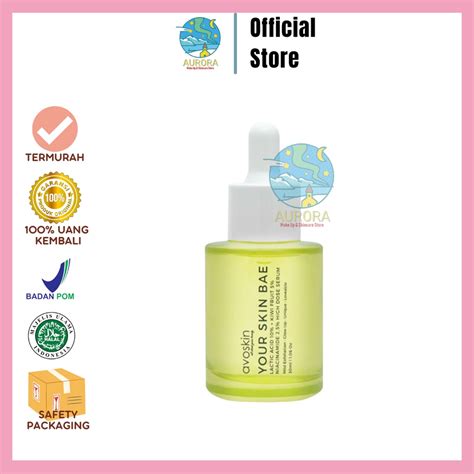 Jual Aurora Avoskin Your Skin Bae Lactic Acid Kiwi Fruit