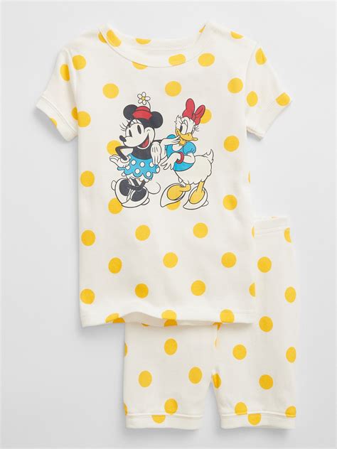 Babygap Disney Minnie Mouse And Daisy Duck Organic Cotton Pj Set