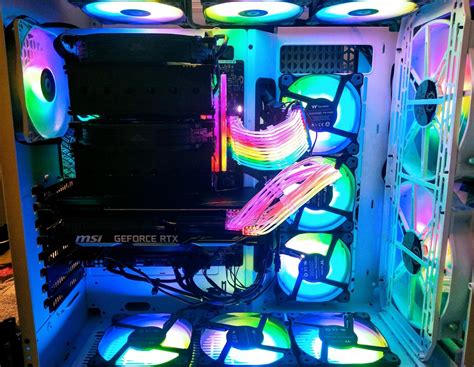 My finished Gaming PC Build. This is my first attempt at building a ...