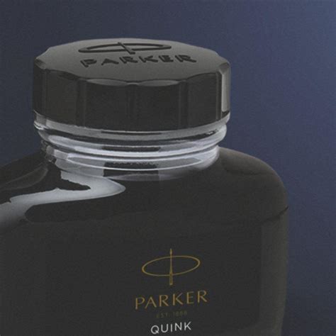 Parker Super Quink Permanent Ink For Parker Pens 2 Oz Bottle Black