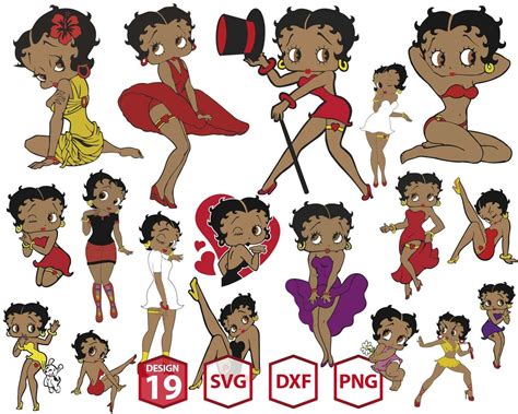 Black betty boop svg - theatreFlex