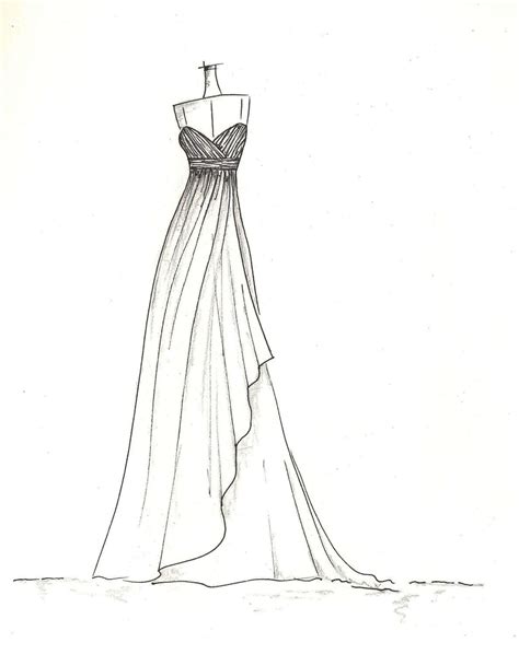 Sketches Of Dresses Dress Design Sketches Dress Design Drawing