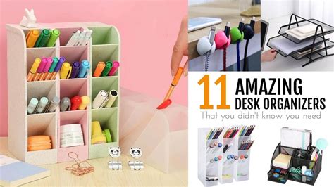 11 Desk Organization Ideas to Declutter Your Home Today - Homewhis