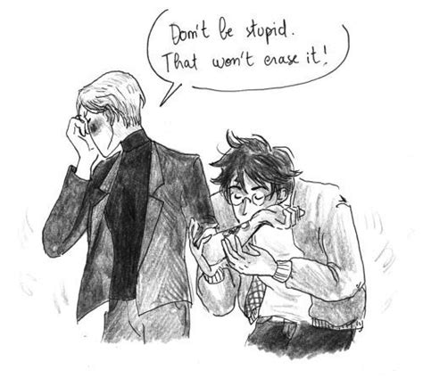 Pin by BΔTMΔN on Wizarding World Gay harry potter Harry potter comics Harry potter