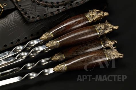 Набор шампуров в чехле "Кочевник 10 Звери большие" - купить подарок ...